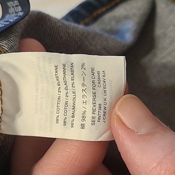 Madewell Button Up Denim Skirt size 28 - Picture 6 of 7